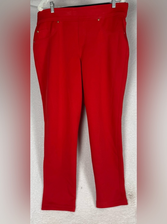 like an angel Pants - like an angel Straight Leg Red Ponte Pants  / leggings - Size 2X